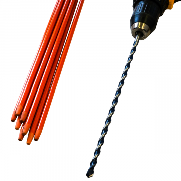 snow stakes install, snow stakes installation, driveway markers install tool, driveway markers install, snow stakes install tool